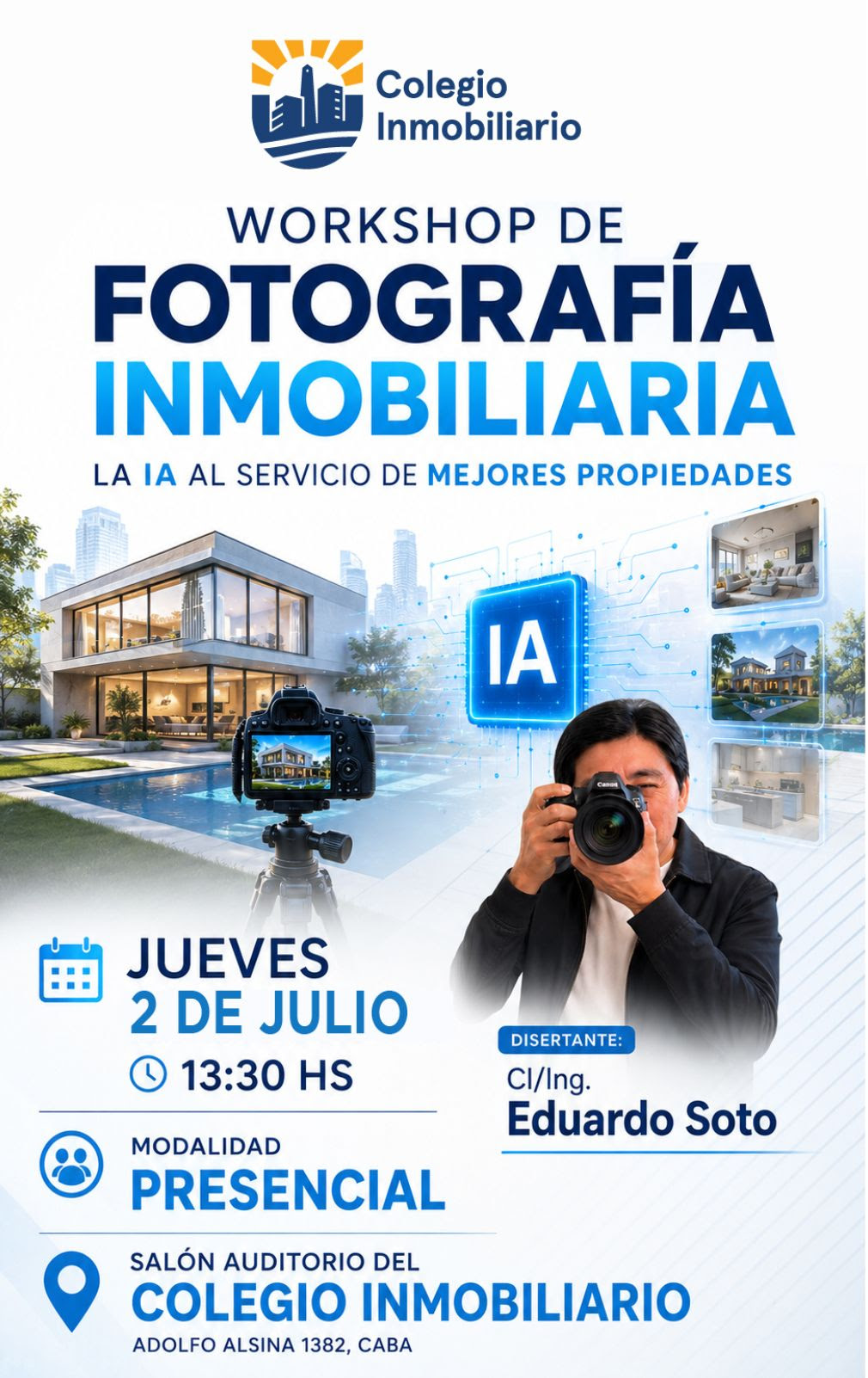 Workshop de fotograf&iacute;a inmobiliaria